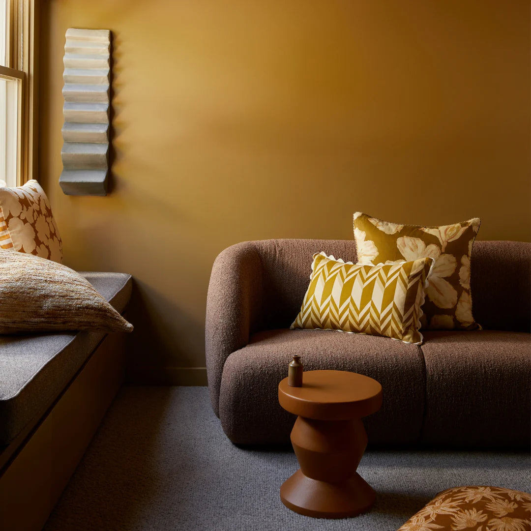 Bonnie and Neil Channel Citron Cushion - 60x40cm