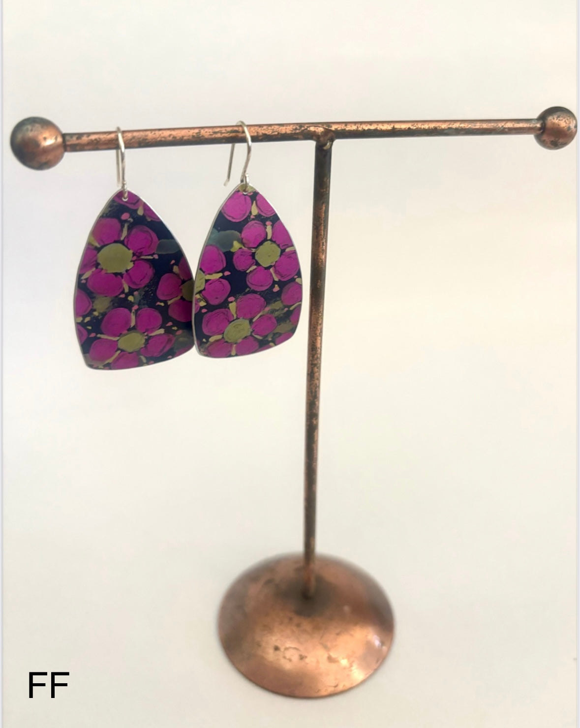 Dilkes-Hoffman Anodised Aluminium Earrings - extra large