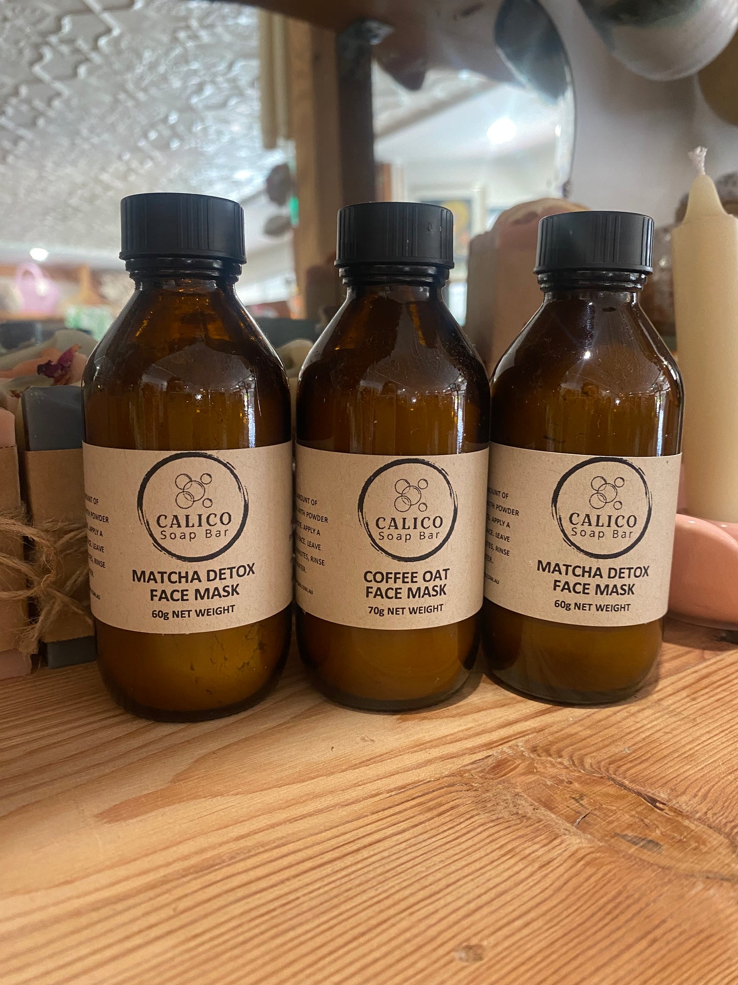 Calico Clay Face Mask