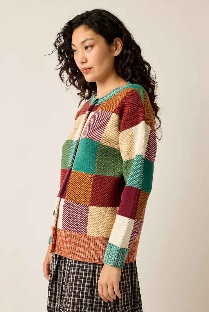 Nancybird | Matilda Knit | Sunrise Check