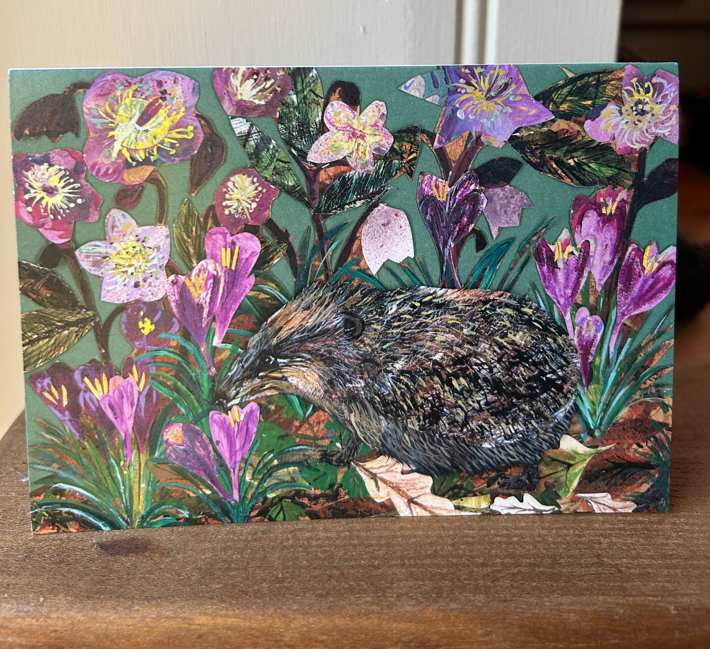 Hedgehog & Hellebore’s laser cut birch plywood keepsake