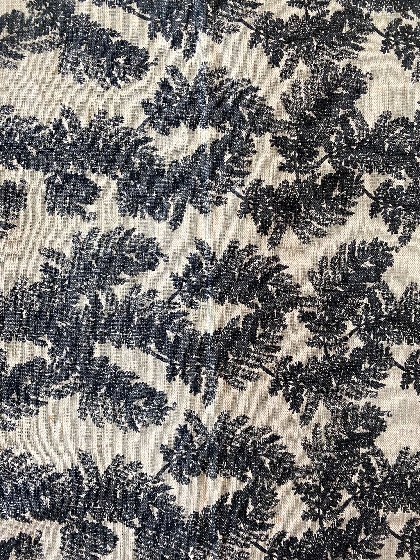 Bonnie and Neil Jacaranda Navy table runner
