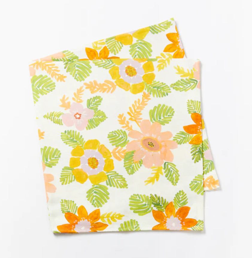 Bonnie and Neil Sunset Floral Tablecloth