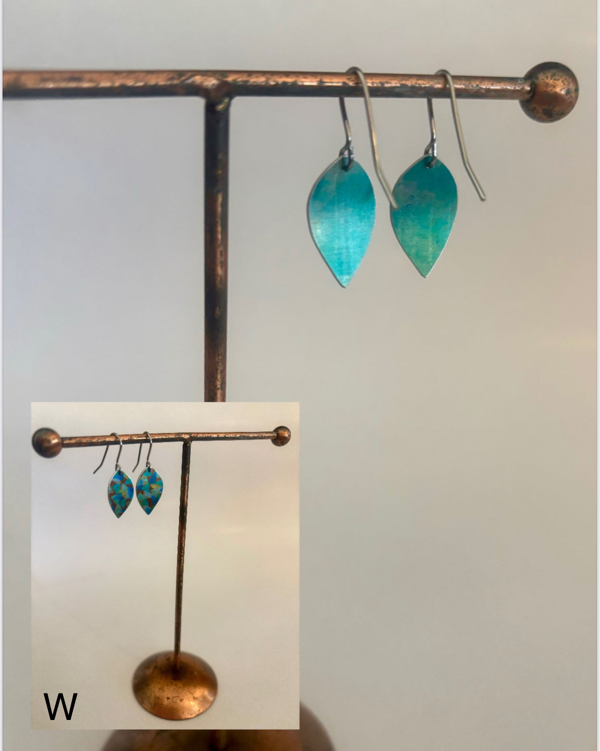 Dilkes-Hoffman Anodised Aluminium Earrings - small