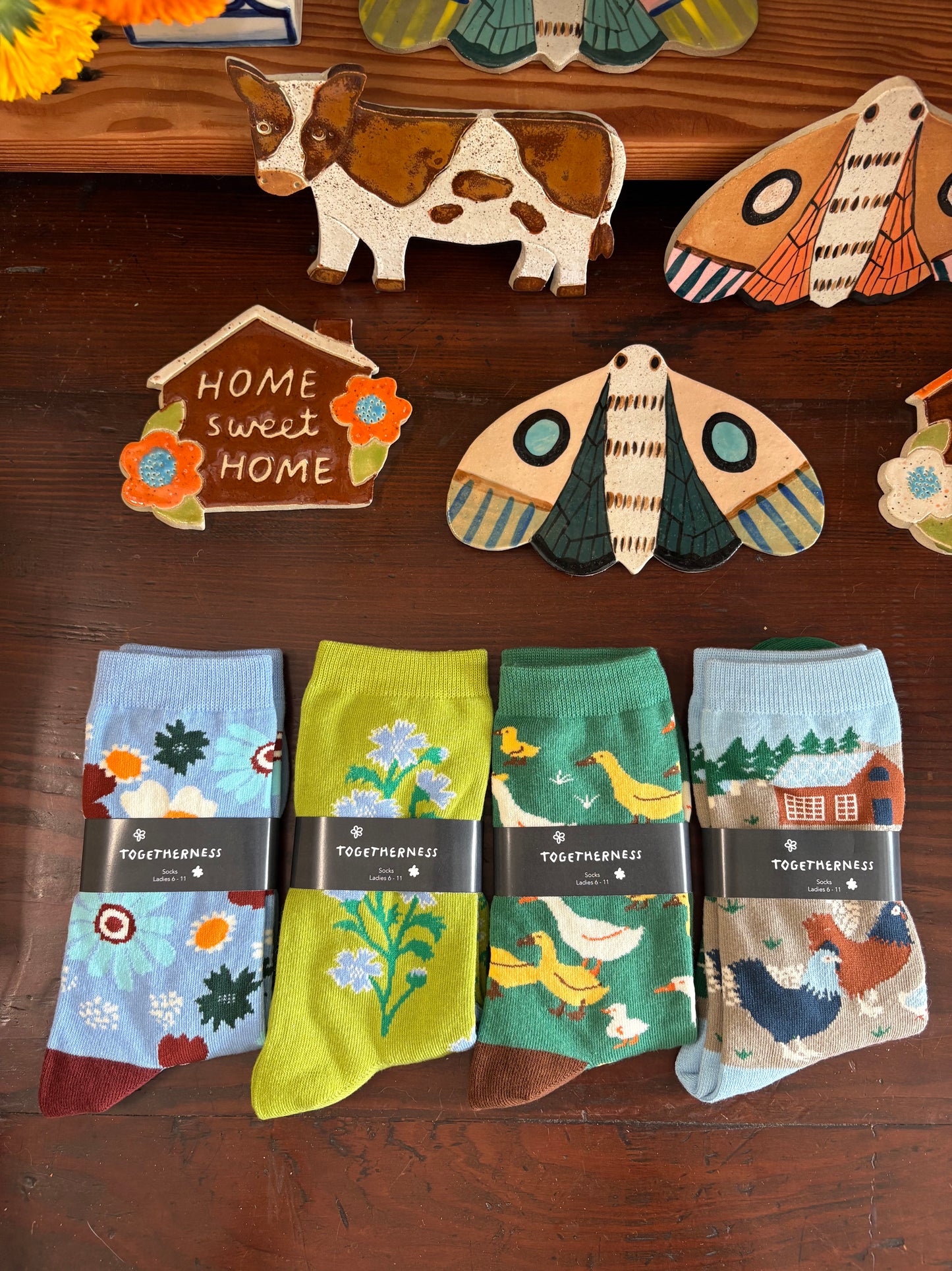Togetherness Socks - Farmyard