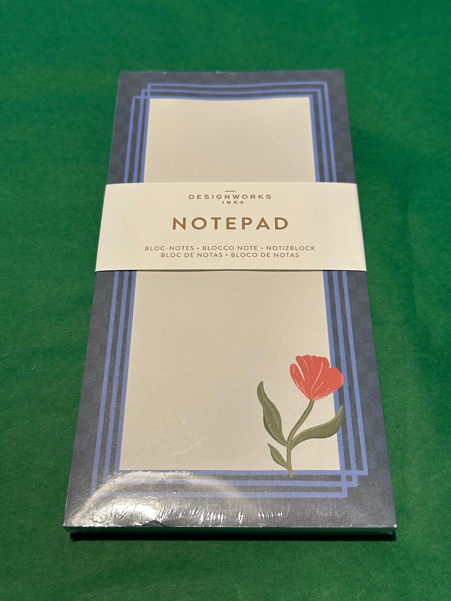 Flower notepads