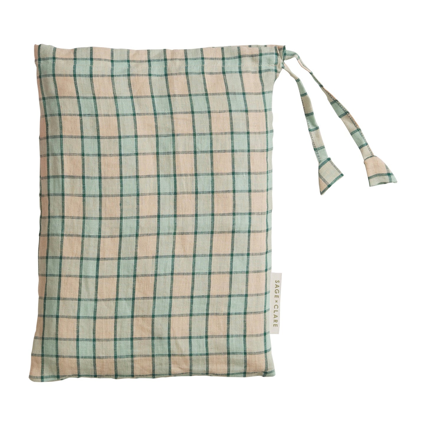 Sage and Clare Marquis Linen Euro Pillowcases