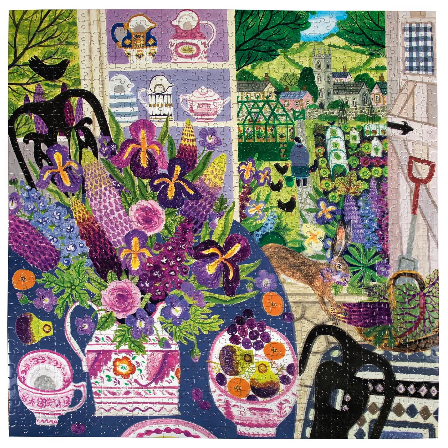 Eeboo 1000 piece puzzle - Lavender Kitchen