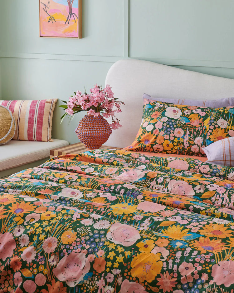 Field of Dreams Eden Organic Cotton Quilt Cover