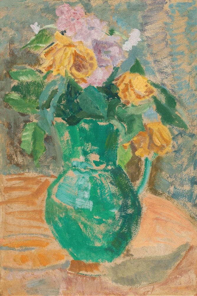 Lazybones Scented Sachet - Pitcher with Flowers