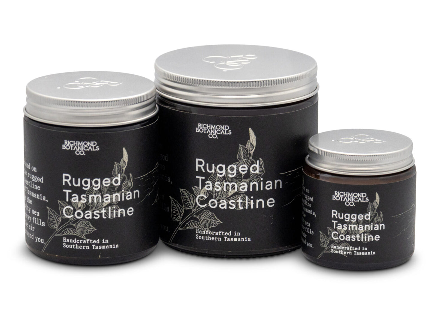 Richmond Botanical Co Candle - Rugged Tasmanian Coastline