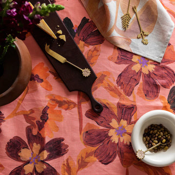 Cosmos Pink Tablecloth - 2 size options