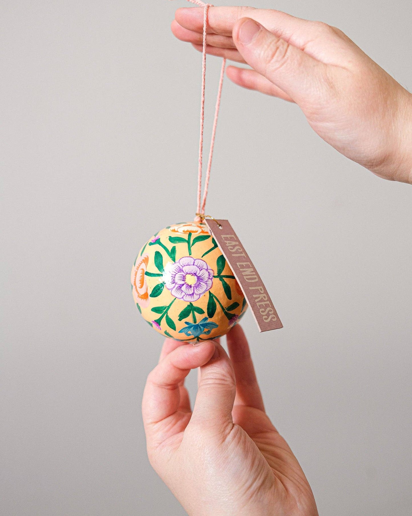 Peach Garden Bauble