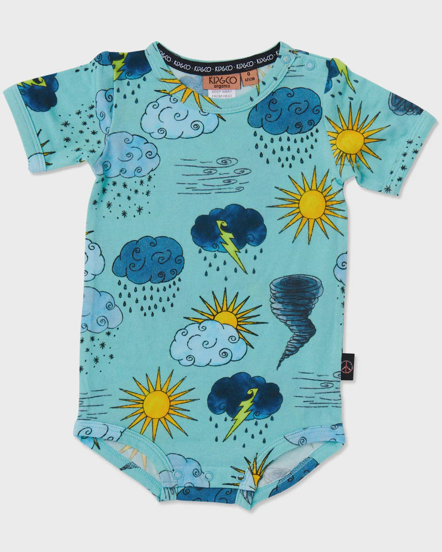 Kip and Co Organic Short Sleeve Romper