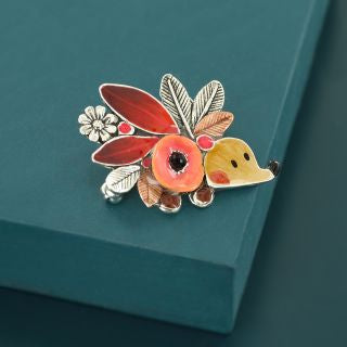 Taratata Jewellery - Mini Red Brooch