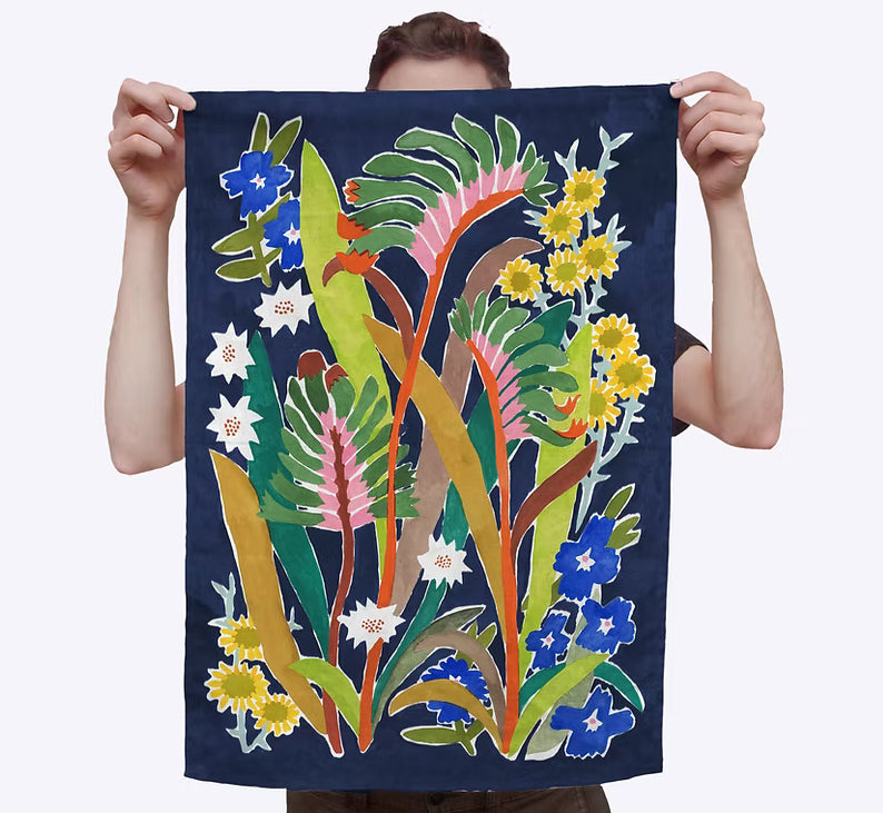 Togetherness Scattered Seed Tea Towel