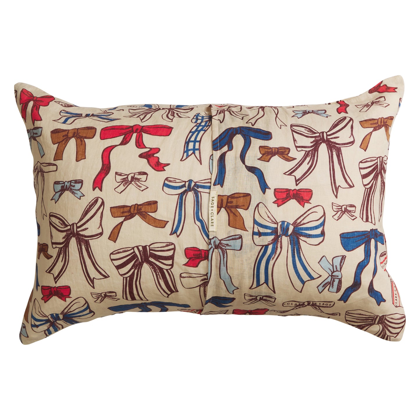 Sage and Clare Lottie Linen Pillowcases