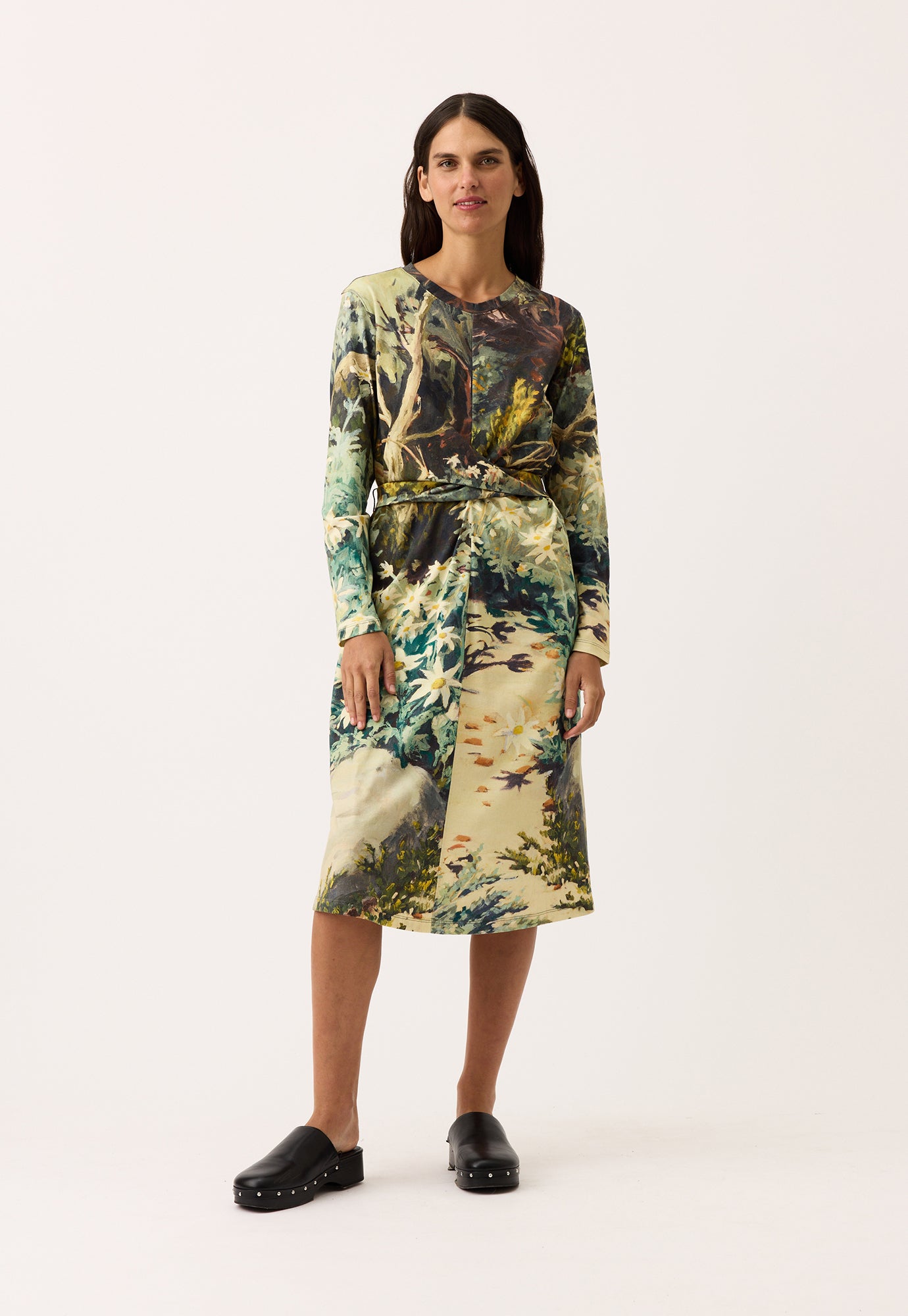 Nancybird Terra Wrap Dress - Flannel Flower