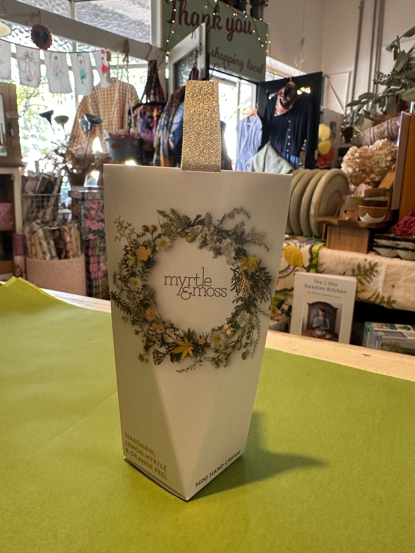 Myrtle and Moss Mini Hand Cream Ornament