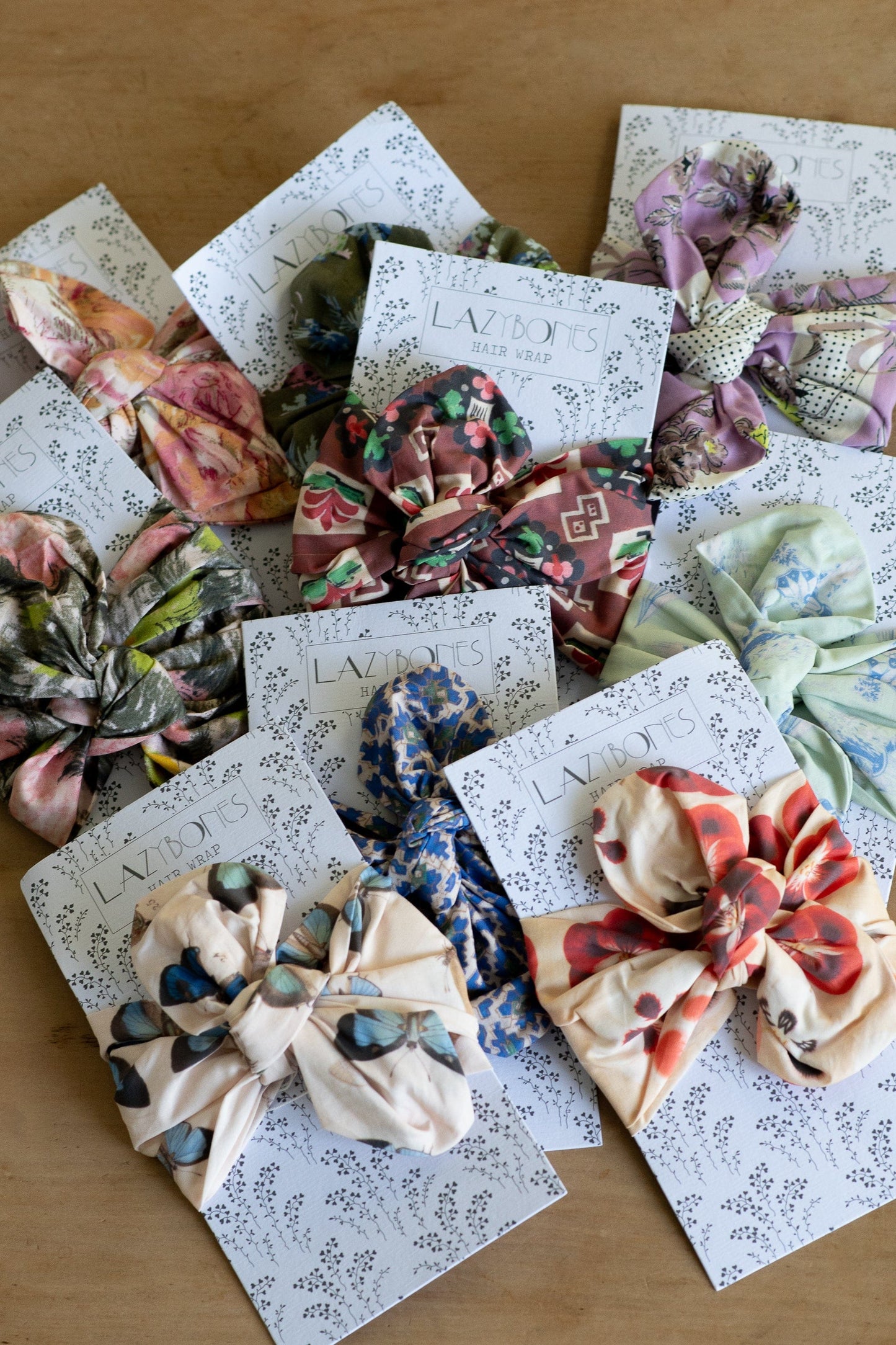Lazybones Hair Wrap - Valencia
