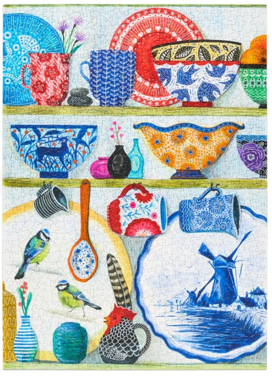 Werkshoppe 1000 Piece Jigsaw Puzzle - Kitchen Dresser