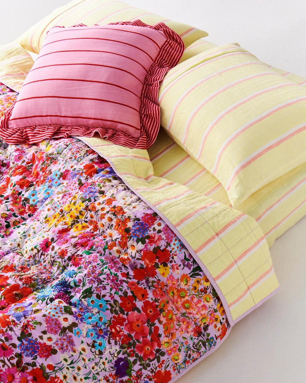 Pina Colada Linen Pillowcases