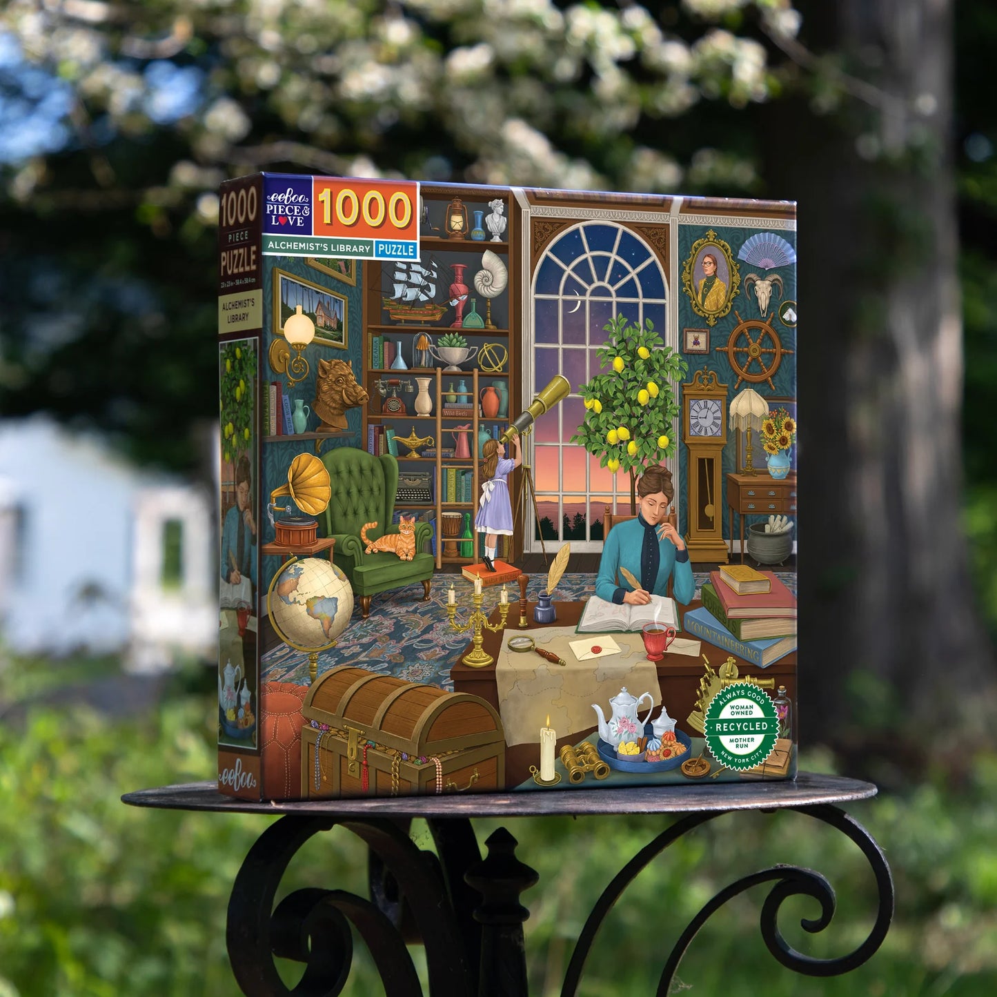 Eeboo 1000 piece puzzle - The Alchemist’s Library