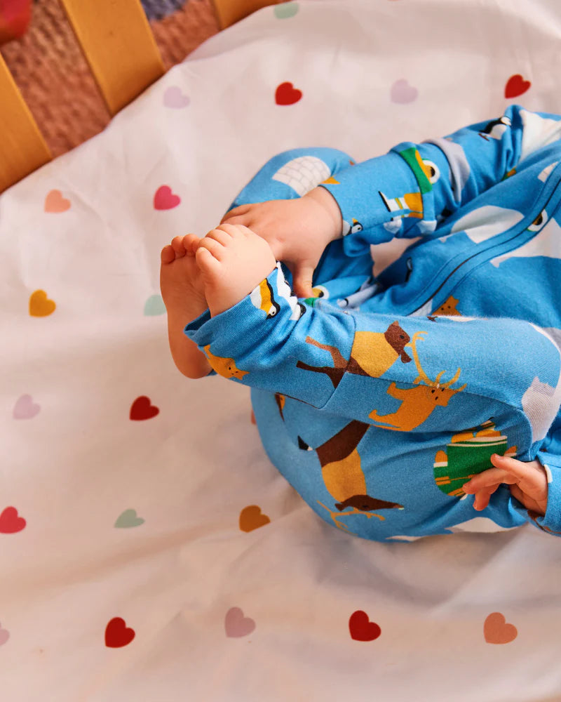 Kip and Co Organic Long Sleeve Zip Romper