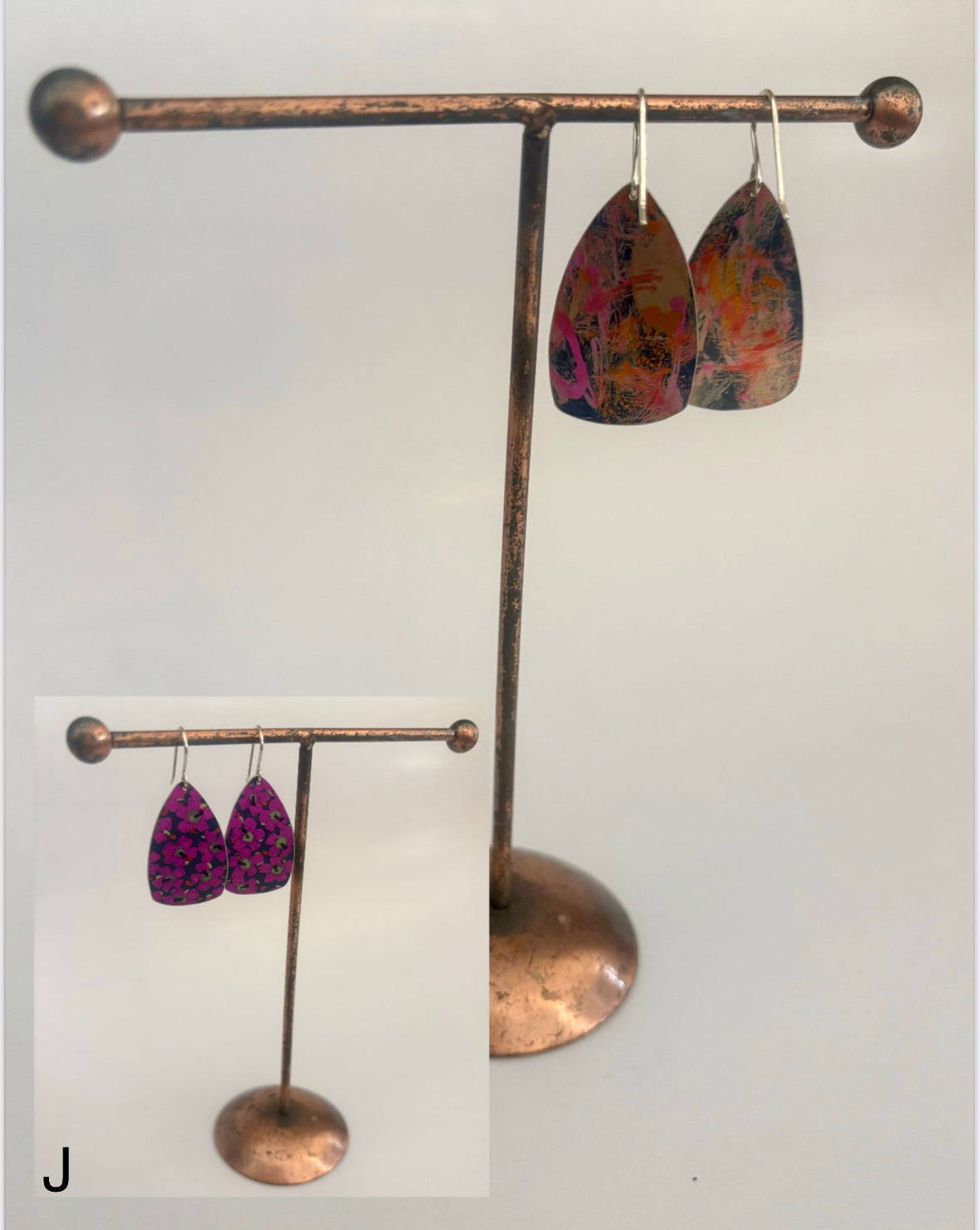 Dilkes-Hoffman Anodised Aluminium Earrings - large