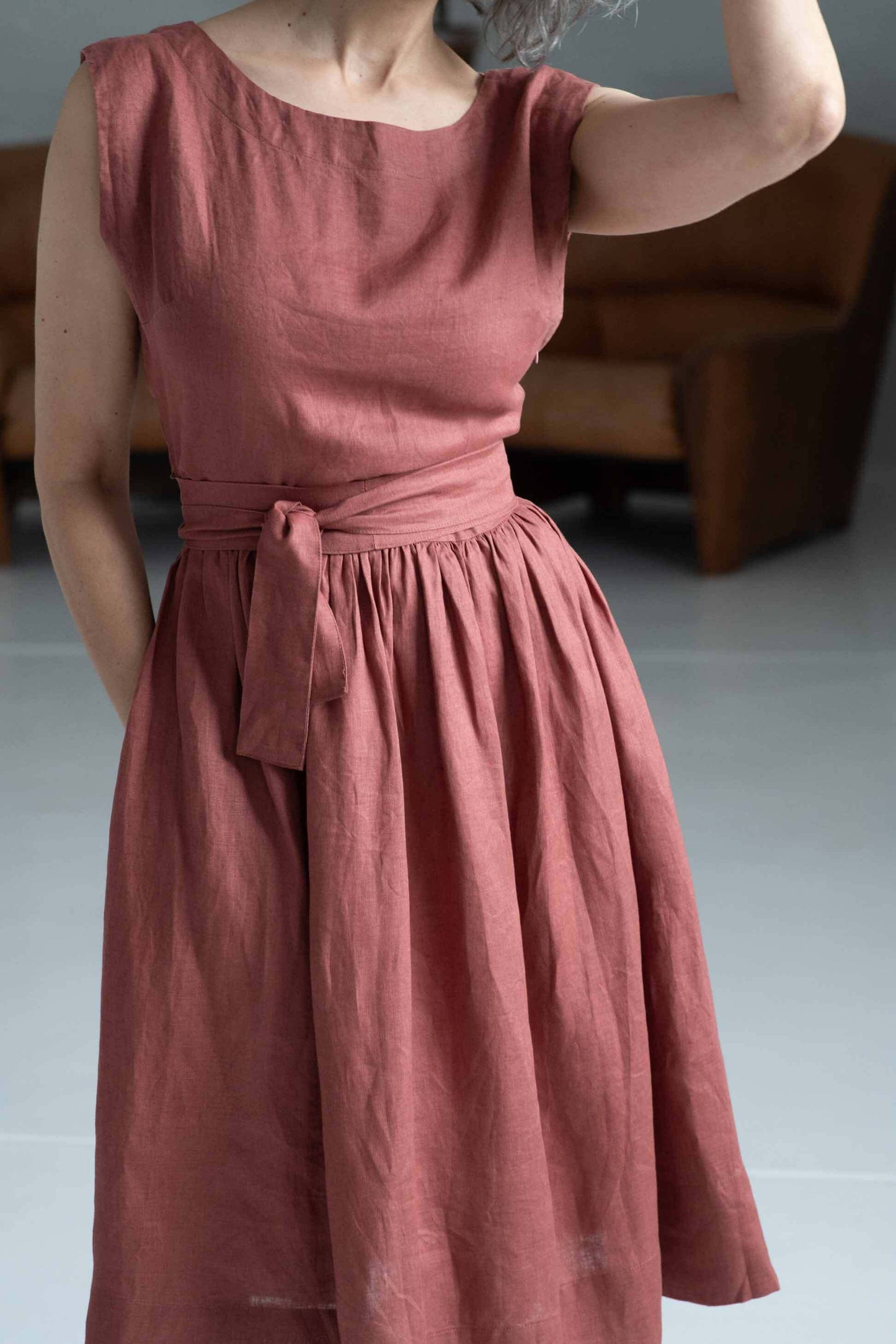 Lazybones Jane Dress - Copper