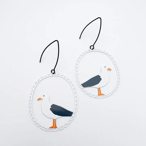 Denz earrings - Seagull