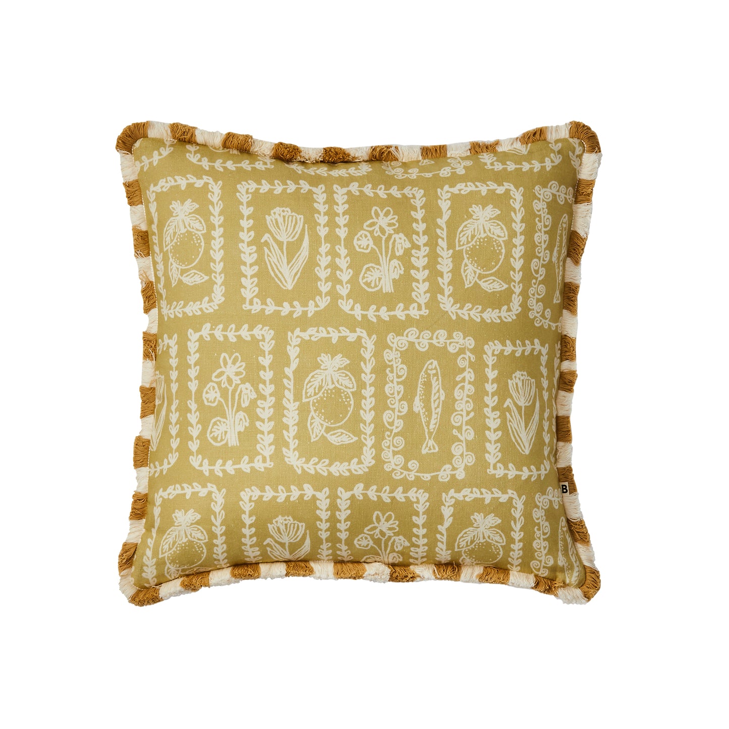 Bonnie and Neil Cushion - Petra Ecru 50cm