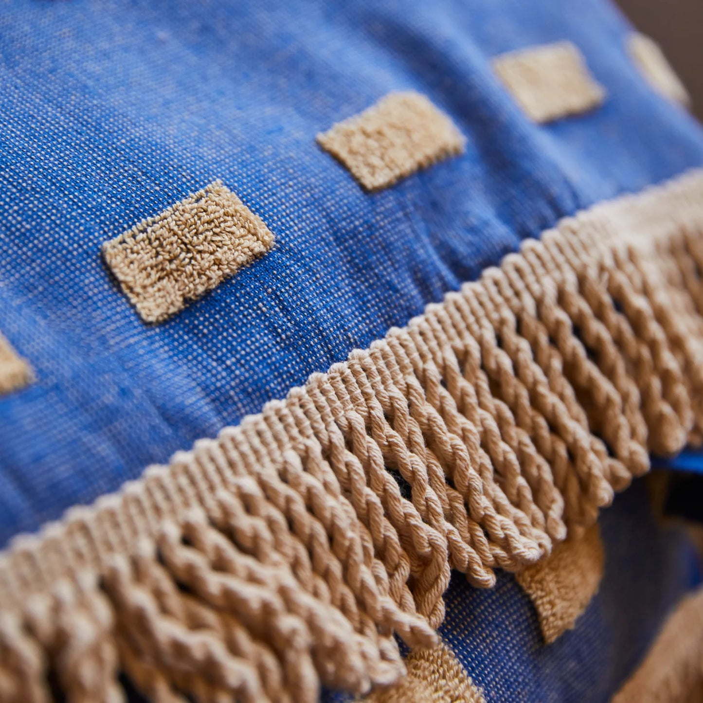 Sage and Clare Aja Hand Towel Ultramarine