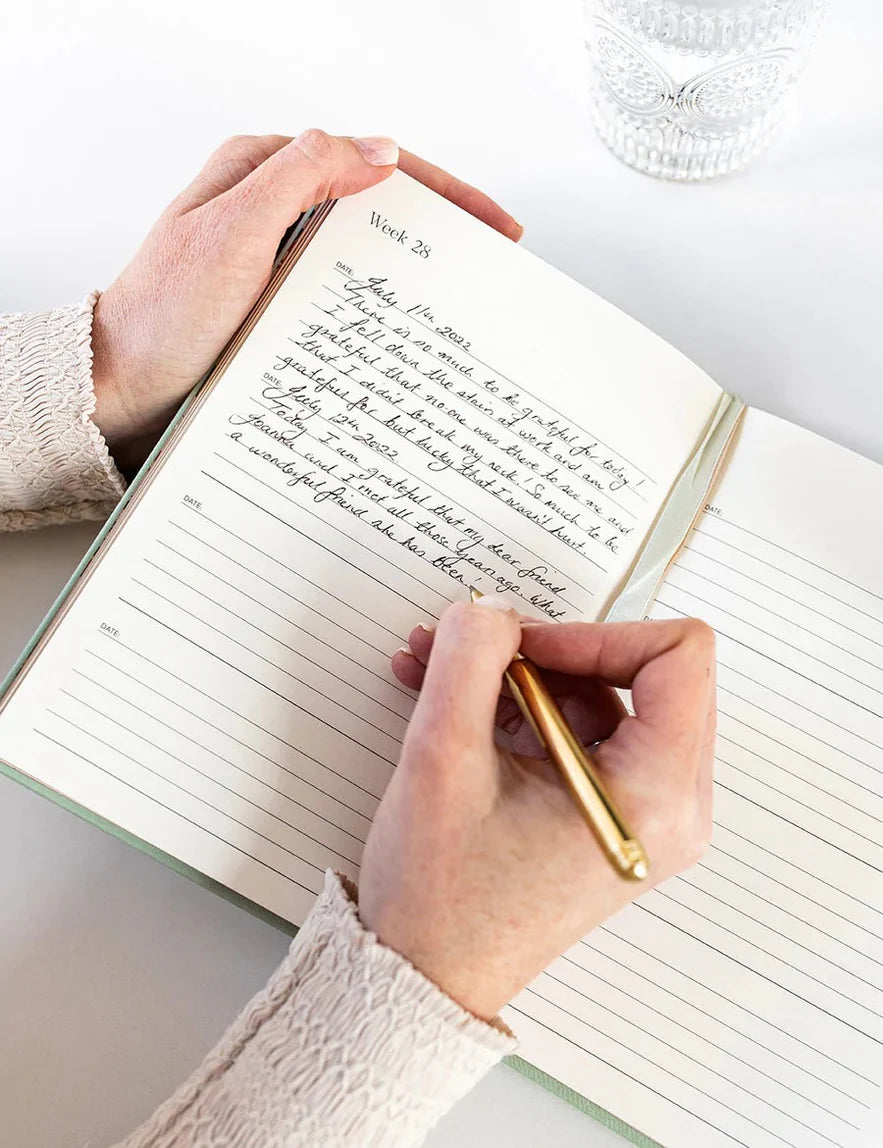 Bespoke Press Daily Gratitude Journal - Sea Mist