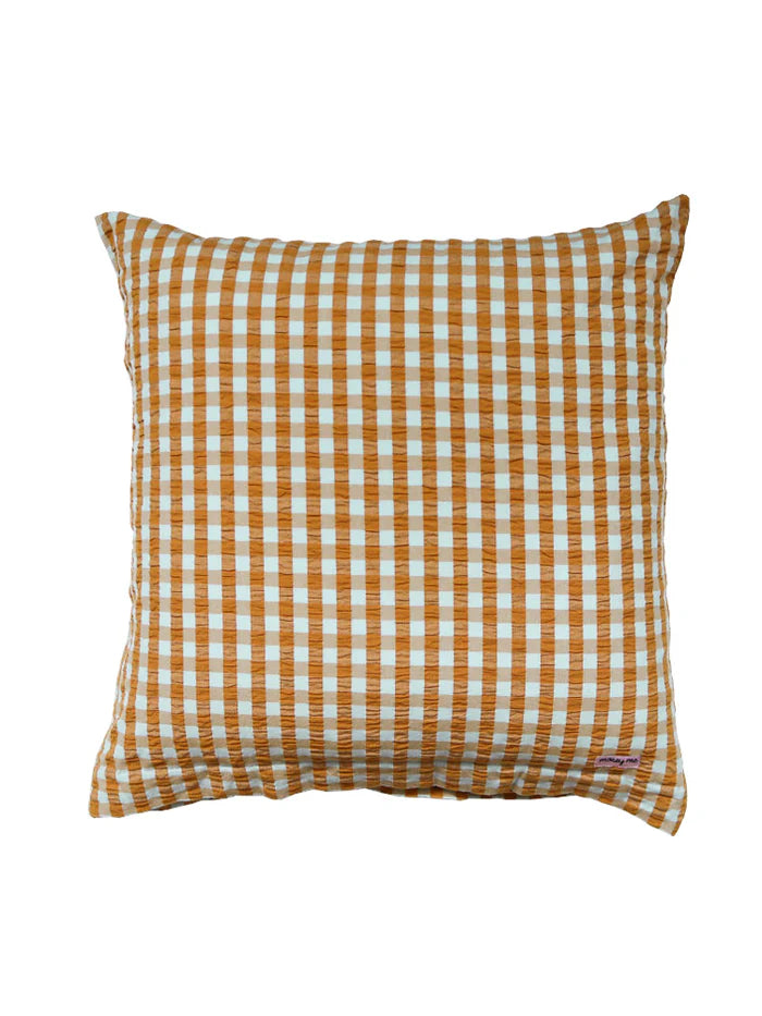 Mosey Me Honey Blue Seersucker Pillowcases