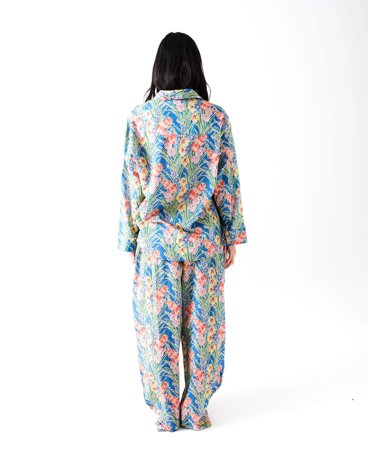 Kip and Co x Anna Spiro Gladiolus Organic Cotton Long Sleeve Pyjamas