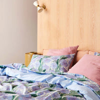 Tumbling Flowers Organic Cotton Quilt Cover