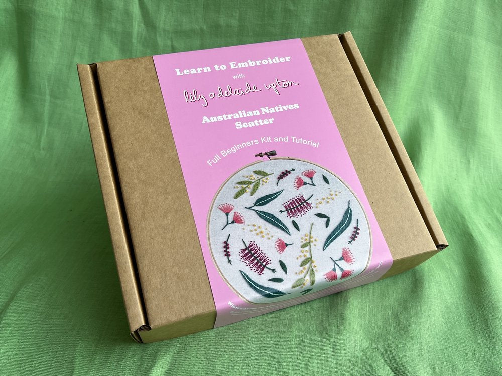 Lily Upton Australian Natives Scatter Stitch Kit