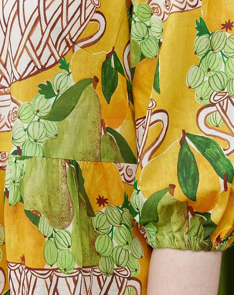 Togetherness Cascade Dress - Fruit Basket
