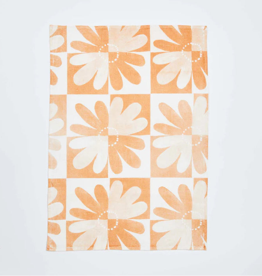 Bonnie and Neil Pollen Toast tea towel