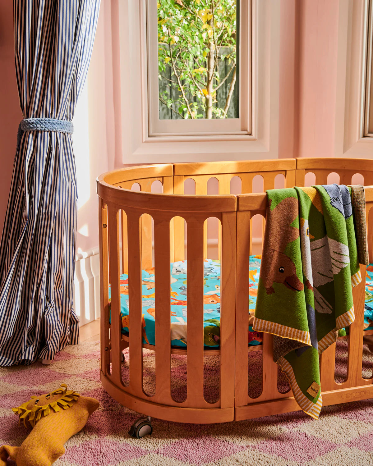 Home Among the Gum Trees Cotton Knitted Blanket