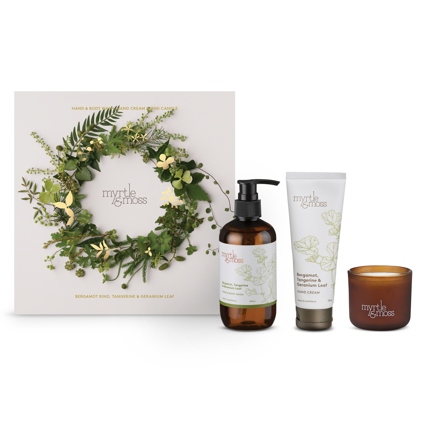 Myrtle and Moss Christmas Trio - Various Scents