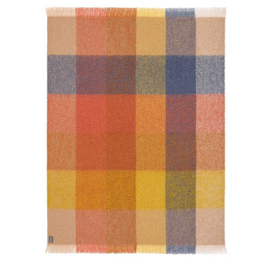 St Albans Mohair Throw - Willow