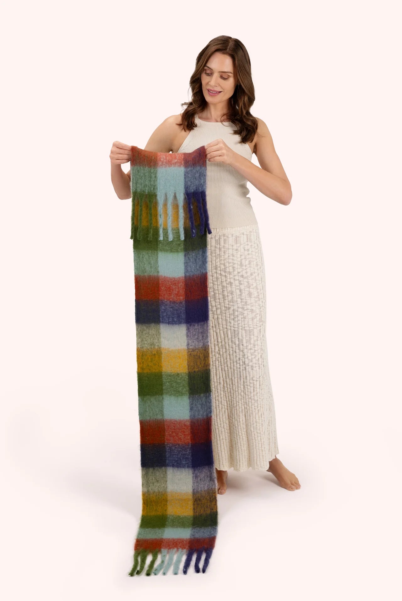 POWDER Molly scarf Navy