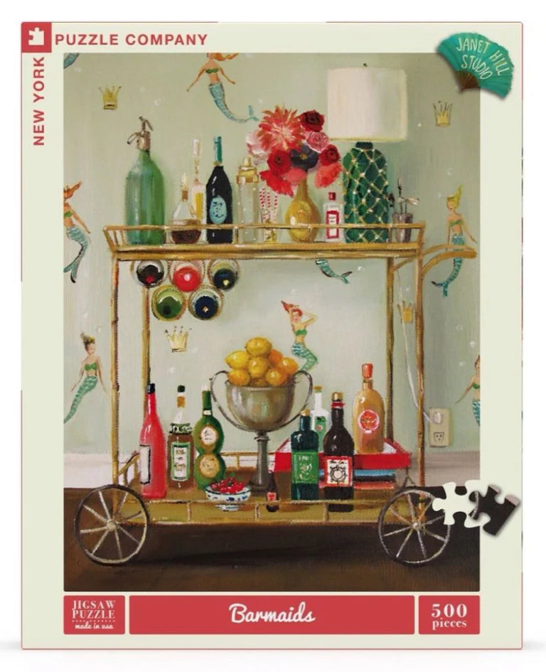 New York Puzzle Company - 500 piece puzzle - Barmaids