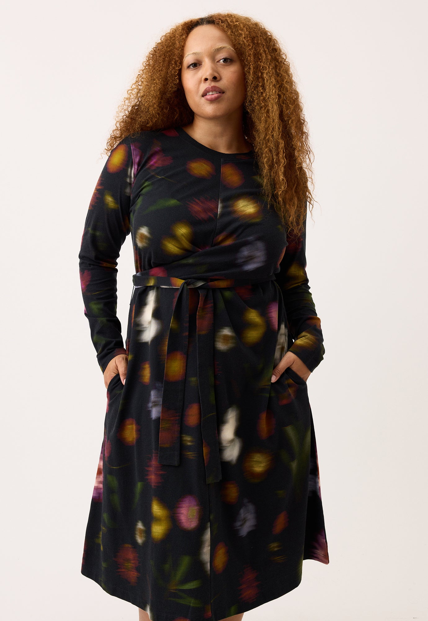 Nancybird Terra Wrap Dress - Haze