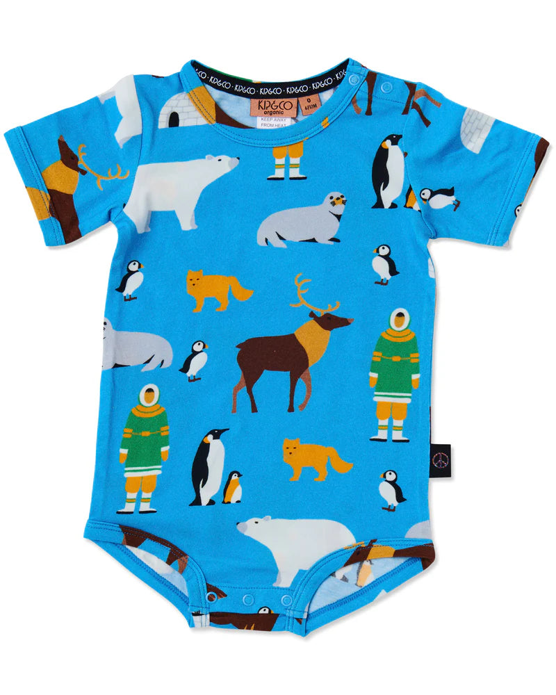 Kip and Co Organic Short Sleeve Romper