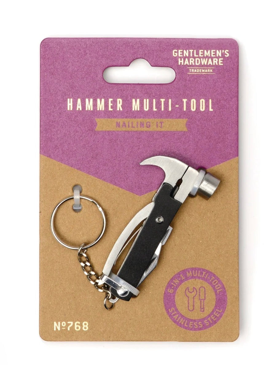 Hammer Multi Tool Keychain
