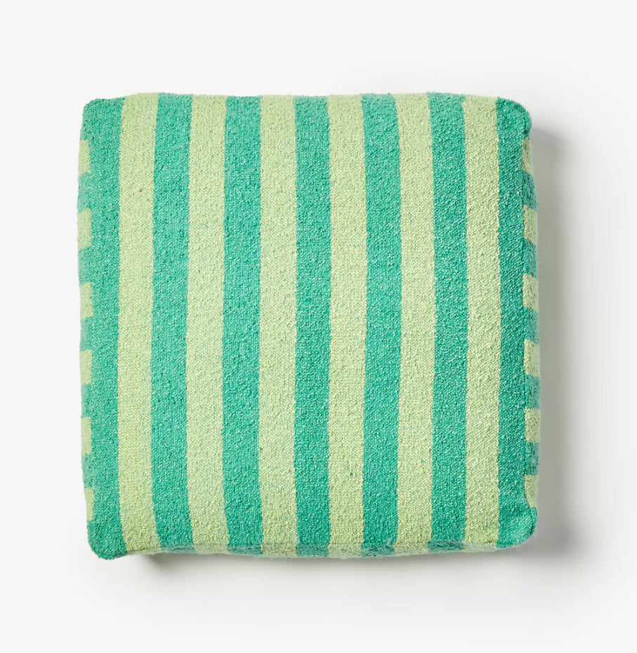 Bonnie and Neil Boucle Stripe Floor Cushion