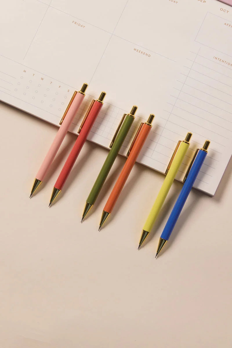 Mechanical Pencils Set of 2 - Rosewood and Blush